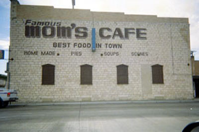 mom's cafe', Salinas, Utah